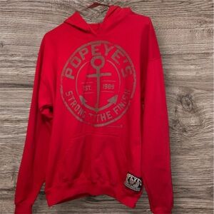 New Popeyes supplement sweatshirt